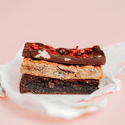 Brownie, cookie en fudge Vegan Glutenvrij